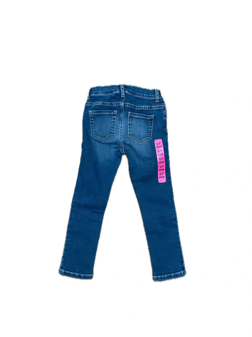 The Children's Place Girls' Super Skinny Jeans | Dark Wash Stretch Denim | 5T